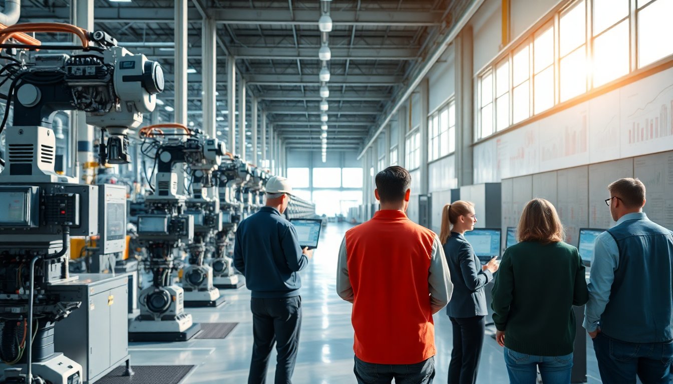 L’impact de l’intelligence artificielle sur l’industrie moderne