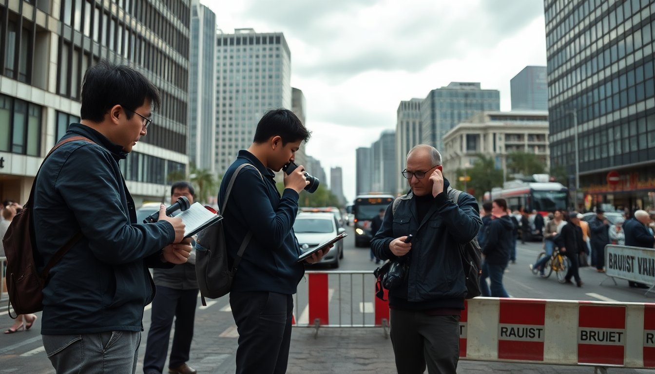 L&rsquo;importance du journalisme de crise dans la couverture urbaine