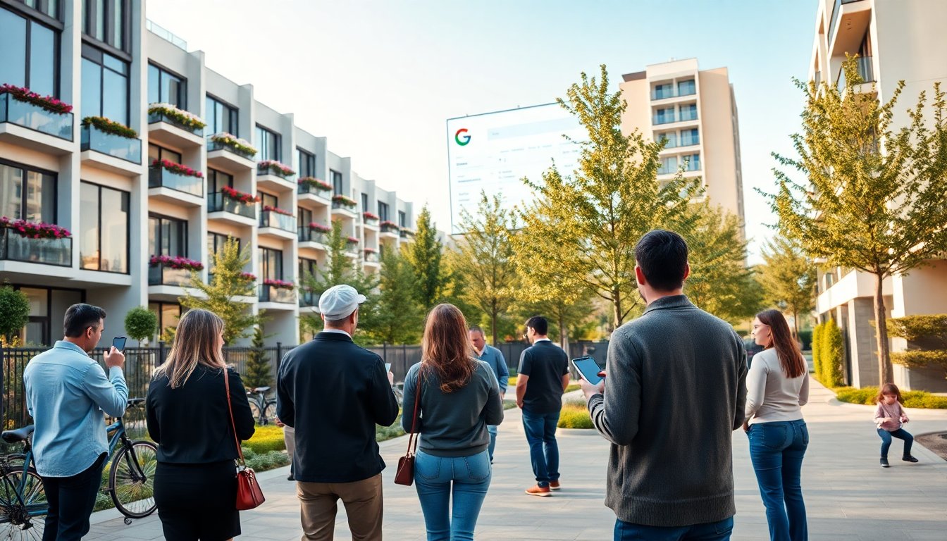 L&rsquo;impact grandissant de Google sur le marché de la recherche immobilière