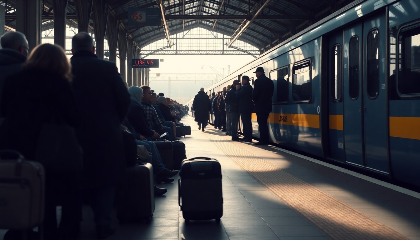 Grève nationale des transports provoque perturbations massives en France