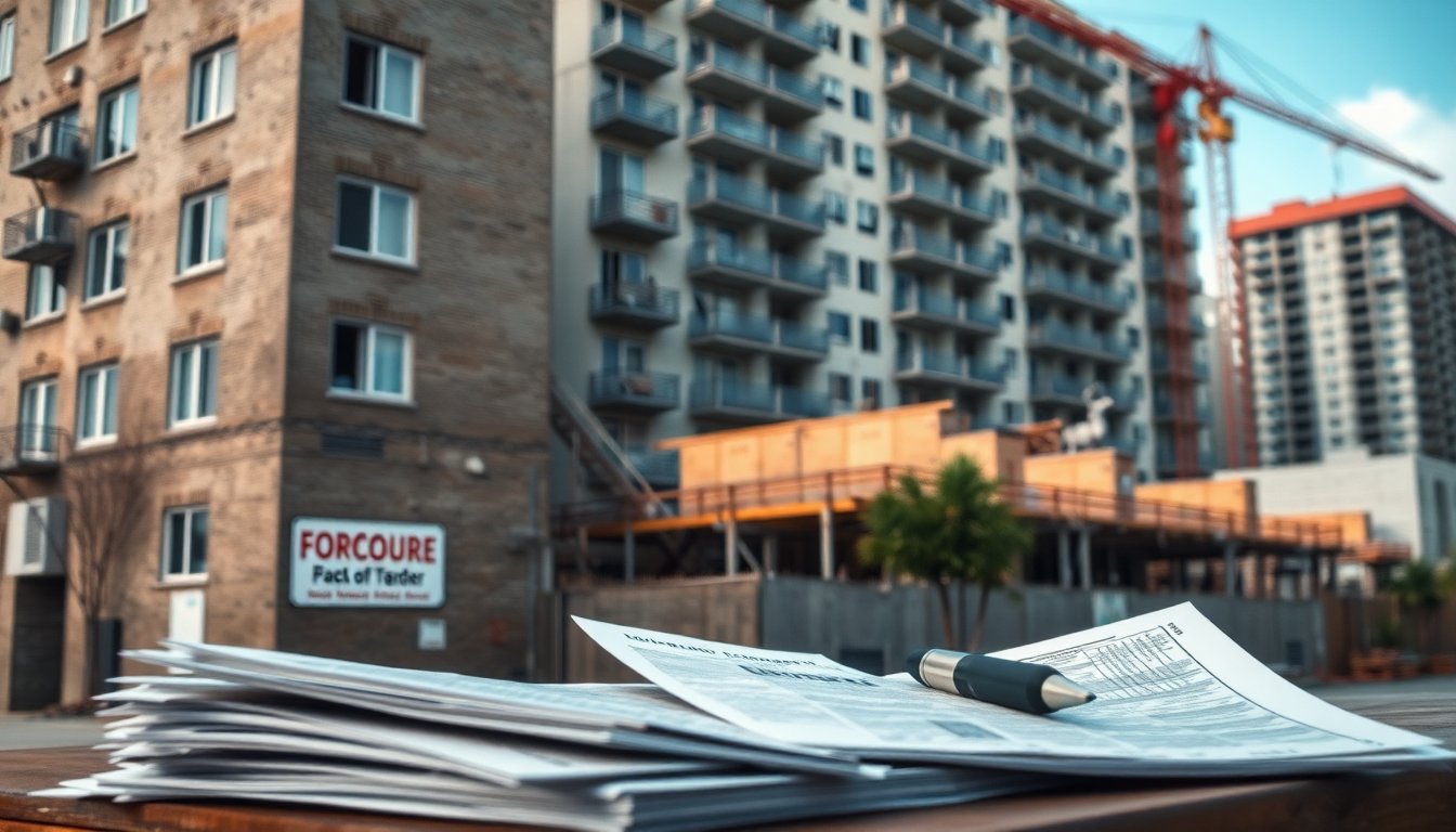 Hausse des saisies, dynamisme des nouvelles constructions et montée des impayés multifamiliaux